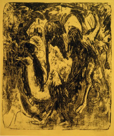 Cammello e dromedario da Ernst Ludwig Kirchner